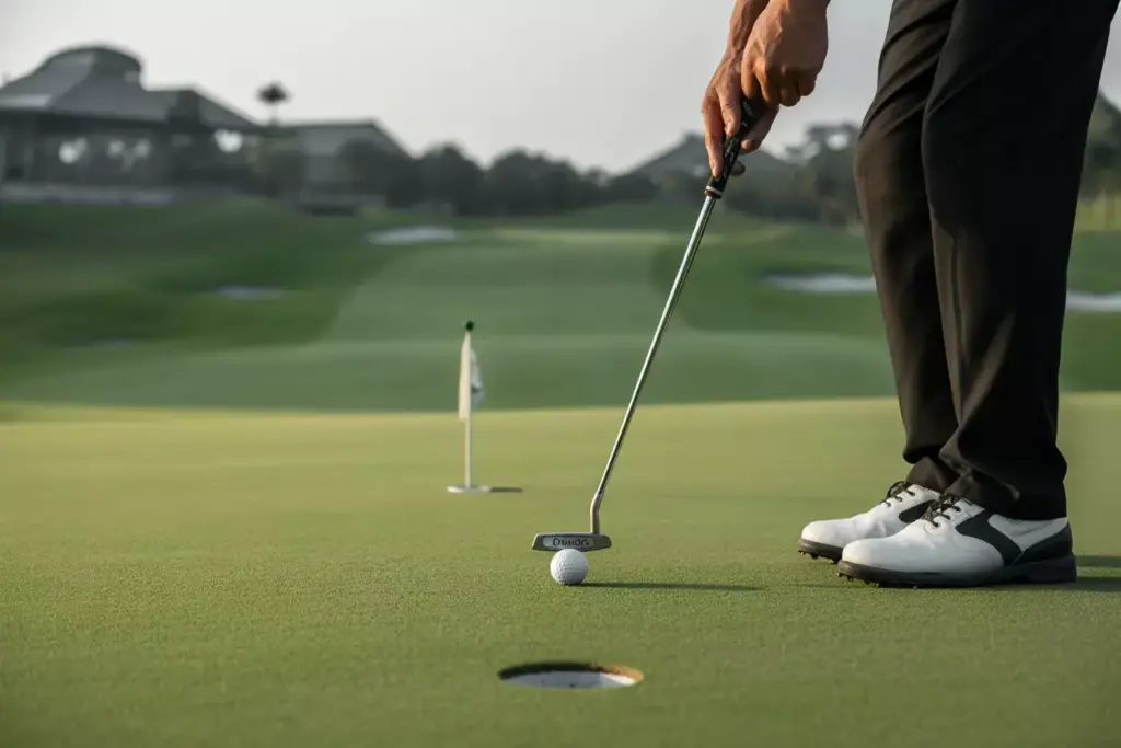 Practice Fast Undulating Greens Putting Speed Control