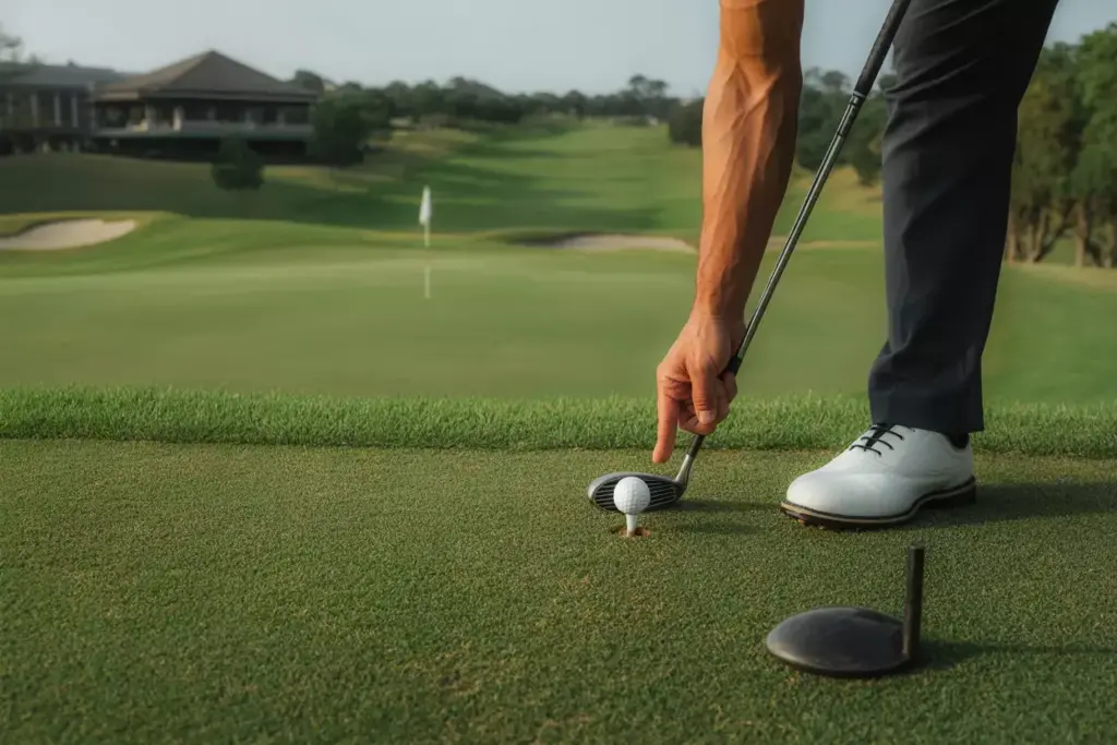 Inspect Well Maintained Fairway Green Course Conditions