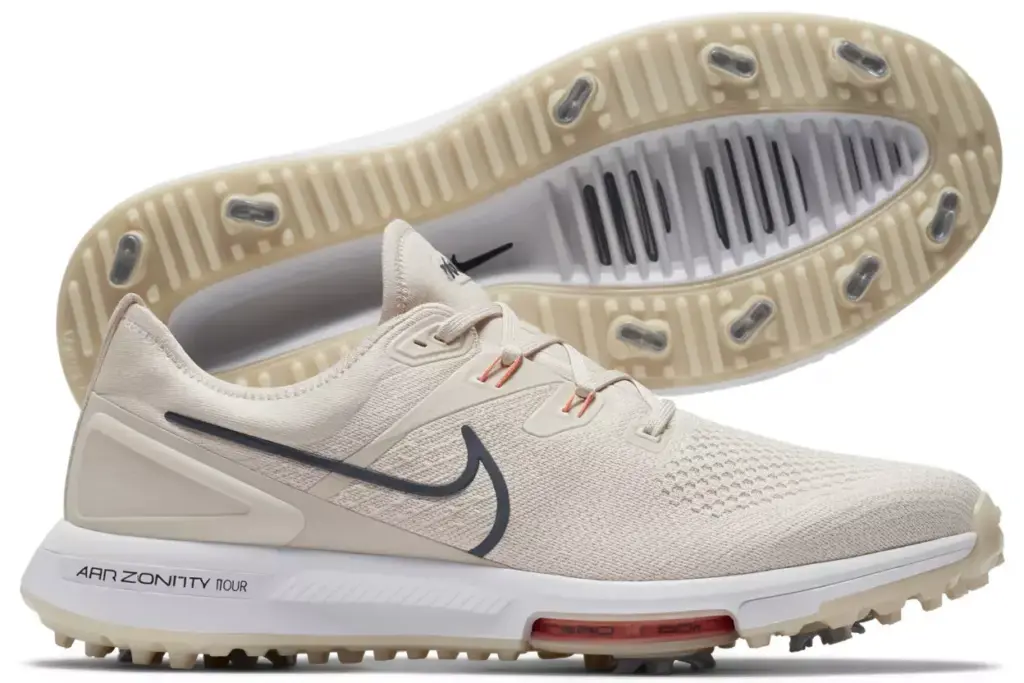 Nike Air Zoom Infinity Tour Flyknit Upper Zoom Air Sole Detail