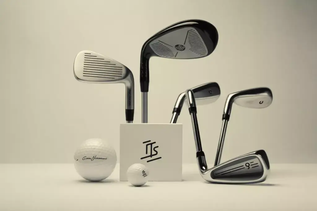 Studio Shot Of Premium Golf Driver Highlighting Grooves And Details