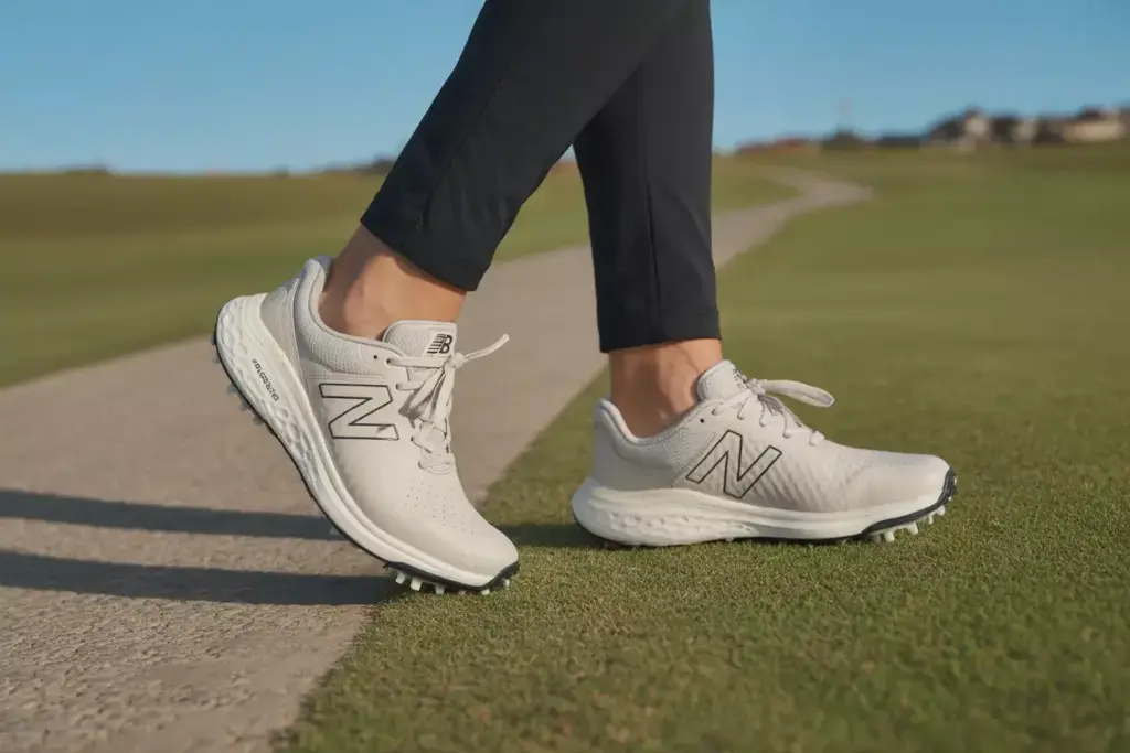 New balance fresh foam links sl athletic mesh multi surface traction