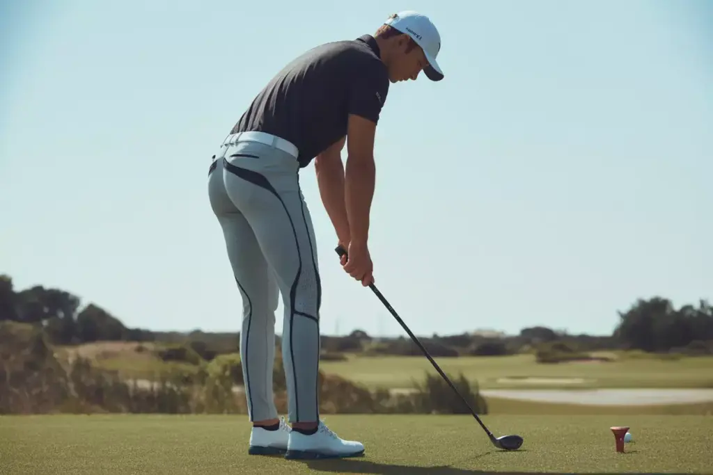Puma pwrshape compression high rise golf pants