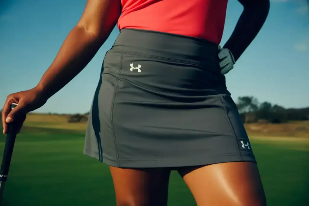 Under armour heatgear plus size compression golf skirt flat seams