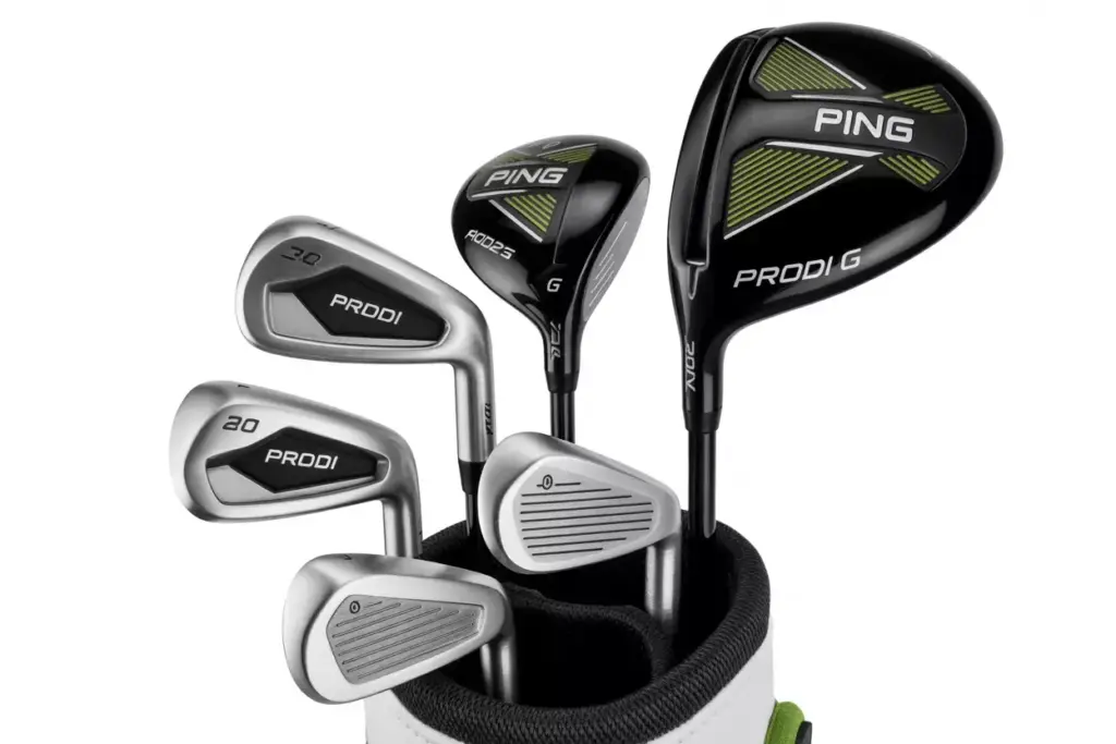 Ping Prodi G 2025 Premium Junior Golf Set Studio Product Shot