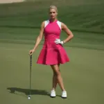 8 Gorgeous Pink Golf Dresses That Are Far From Basic