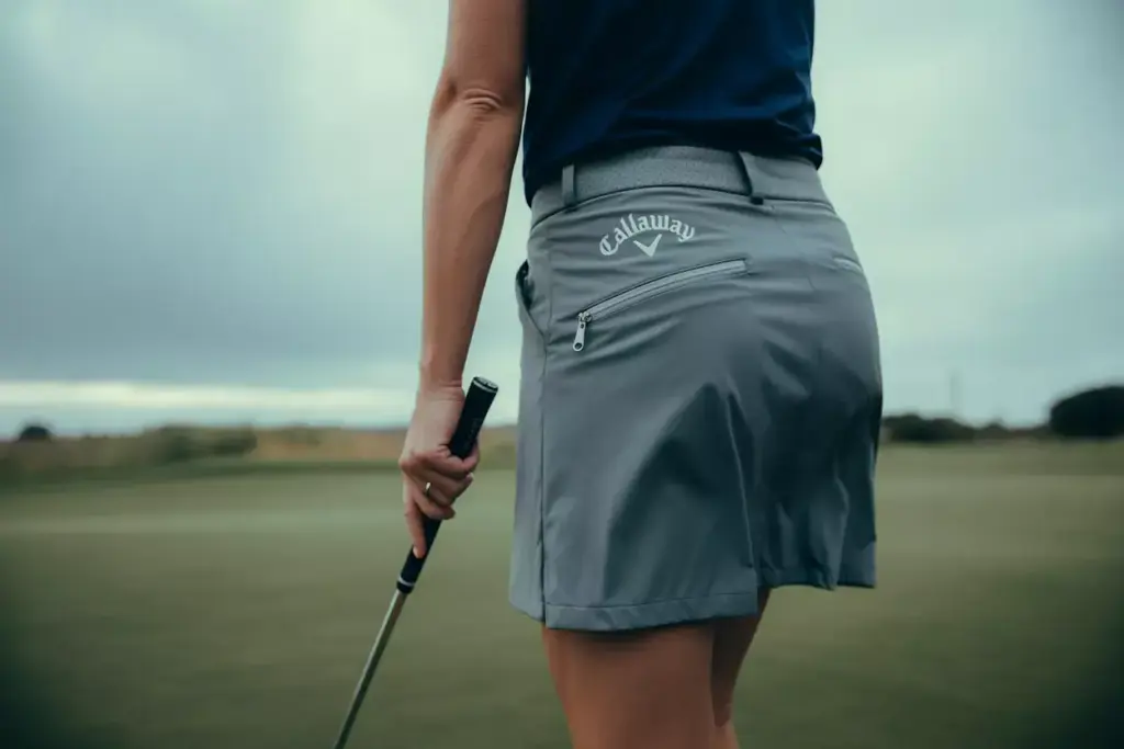 Callaway opti dri skort overcast weather course