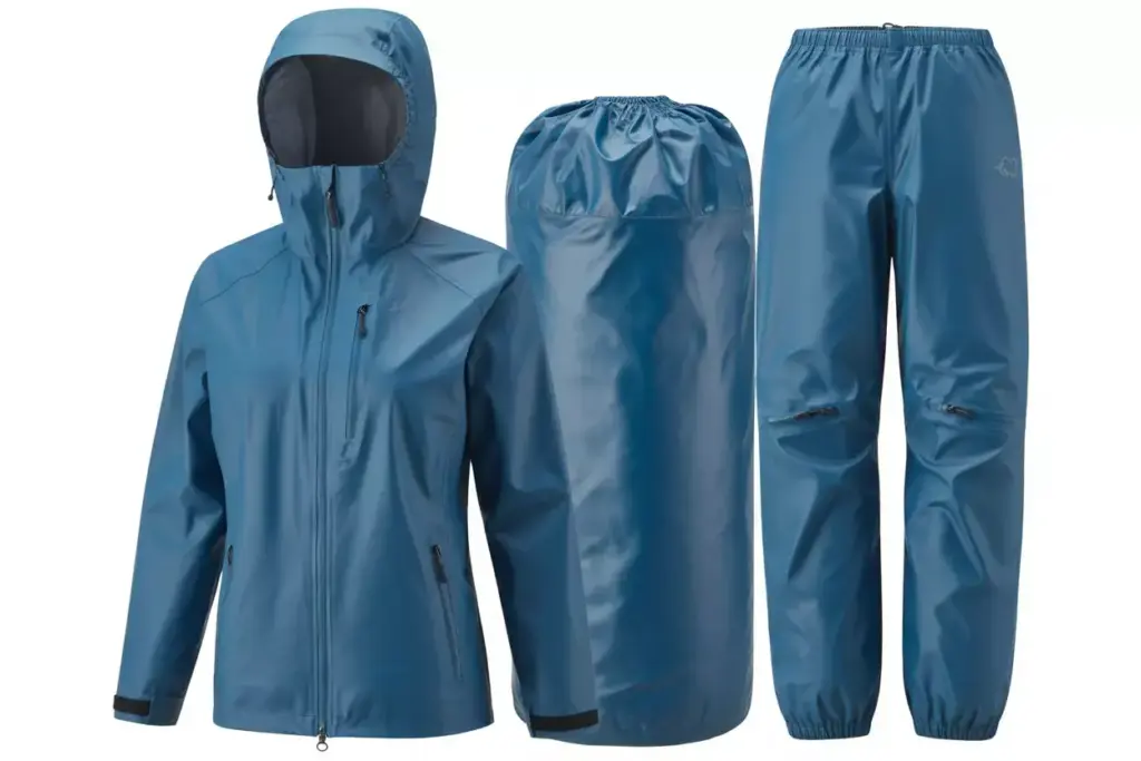 Womens waterproof golf rain suit jacket and pants set
