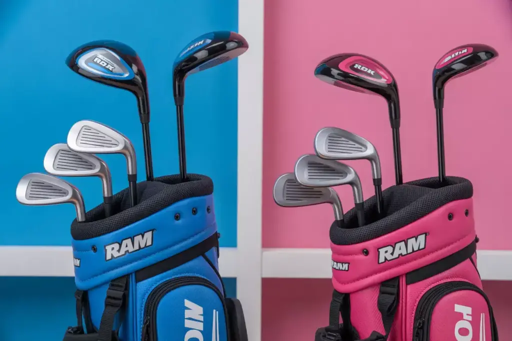 Ram Sdx Blue And Pink Junior Sets For Left And Right Handed