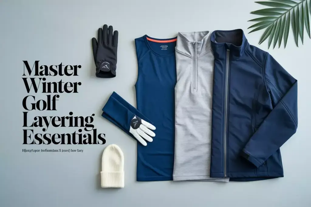 Master winter golf layering essentials three layer system