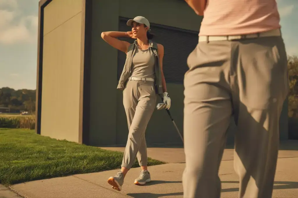 Lululemon golf high rise joggers athleisure casual clubhouse