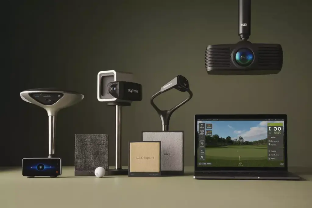 Technology Types Accuracy Levels Launch Monitors Projector Screen Materials Software Laptop