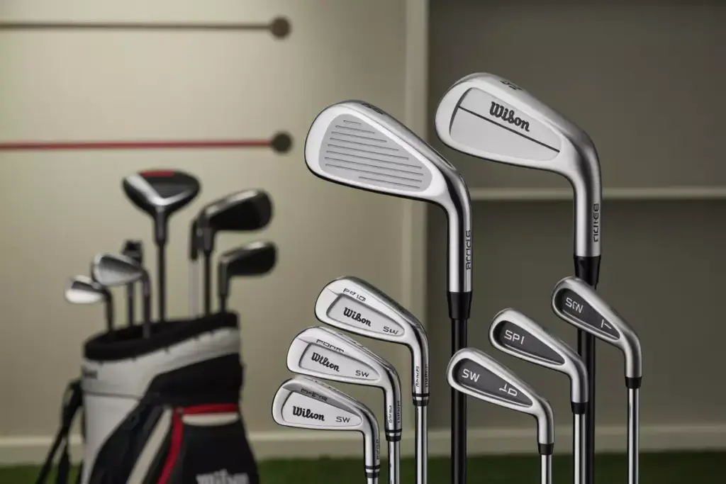 Wilson Profile Sgi Petite Clubs Versus Mens Clubs Scale Comparison