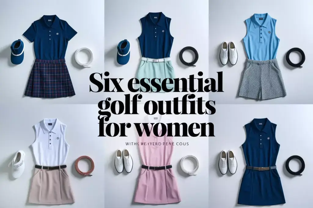 Six essential womens golf outfit formulas visual style guide
