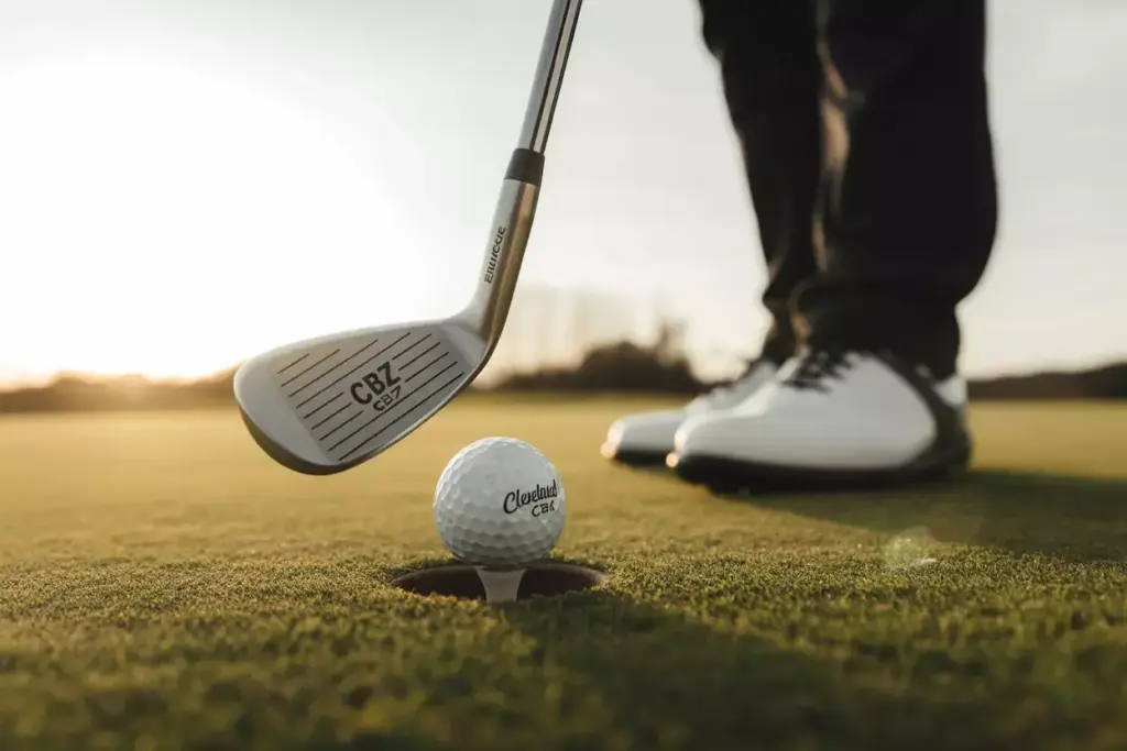 Cleveland Cbz Cavity Back Wedge Close Up Short Game Chip Shot