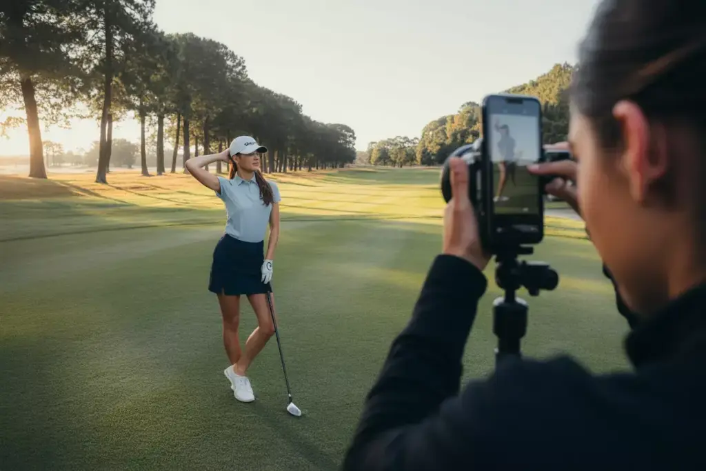 Master Golf Photography And Social Media Behind The Scenes Content Creation