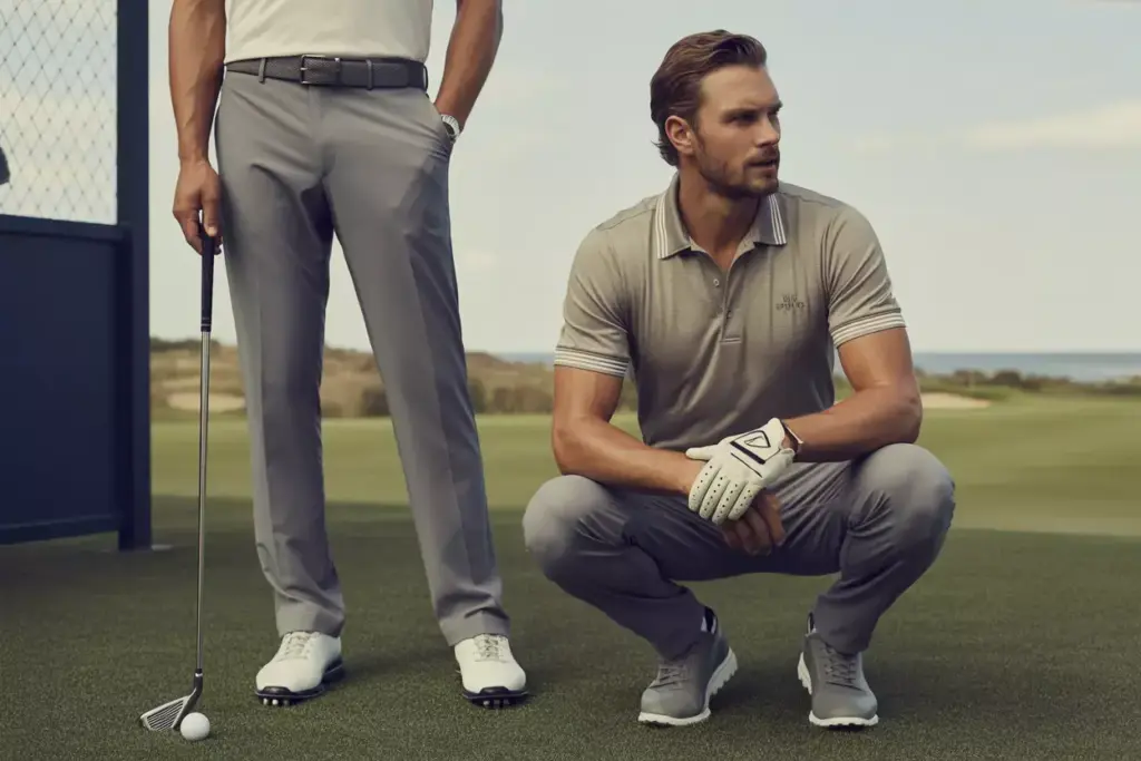 The Elevated Athleisure Golfer In Luxury Performance Wear