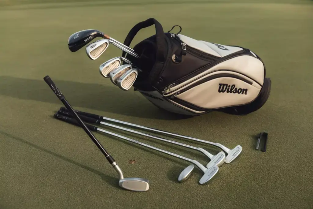 Wilson Profile Xd Womens Complete Golf Set With Aerodynamic Driver Irons Oversized Putter And Deluxe Cart Bag