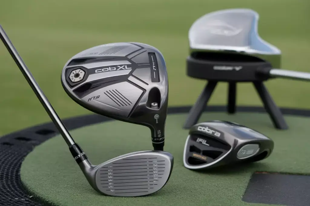 Cobra Fly Xl Driver Myfly8 Adjustability Close Up Practice Tee