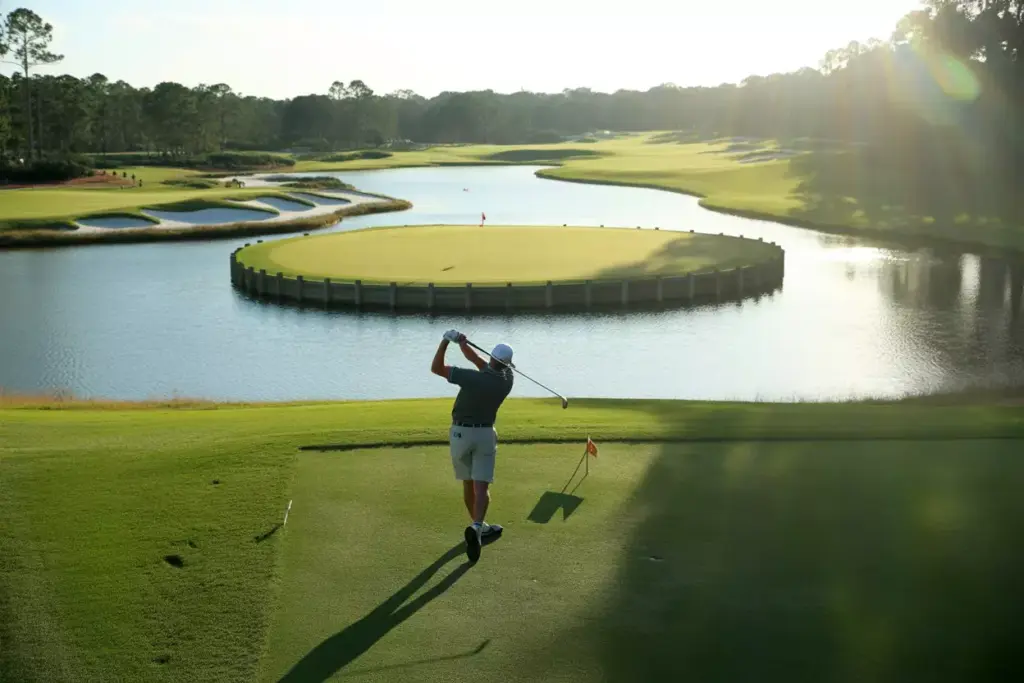 Tpc Sawgrass Players Stadium Course Iconic Island Green 17Th Hole