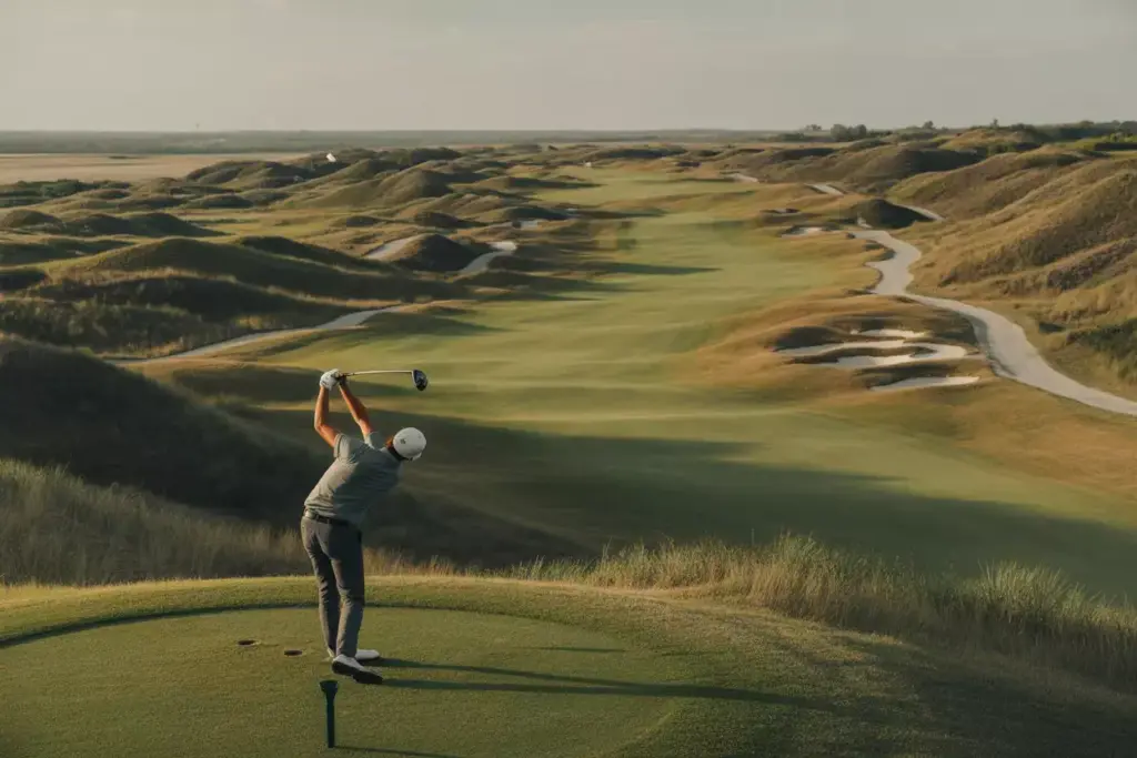 Streamsong Resort Dramatic Elevation Changes Links Style Landscape