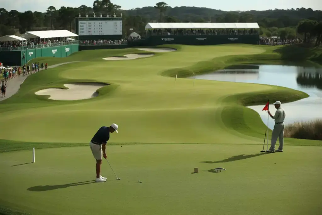 Tiburon Gold Course Championship Venue Multi Tiered Green Tournament Atmosphere