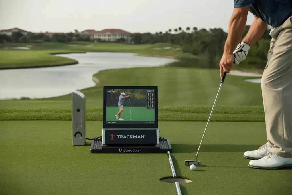 Abacoa Golf Club Trackman Putting Technology Parkland Course Background