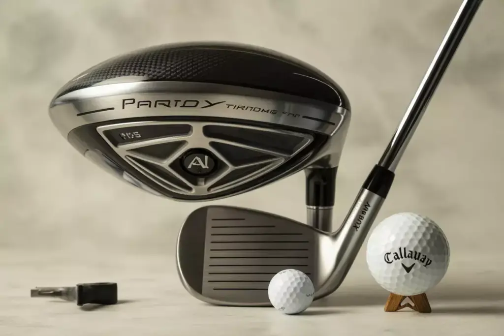 Callaway Paradym Triple Diamond Fairway Wood Carbon Sole Detail