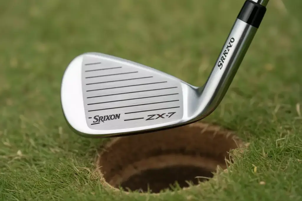 Srixon Zx7 Iron Tour Vt Sole Turf Interaction Detail