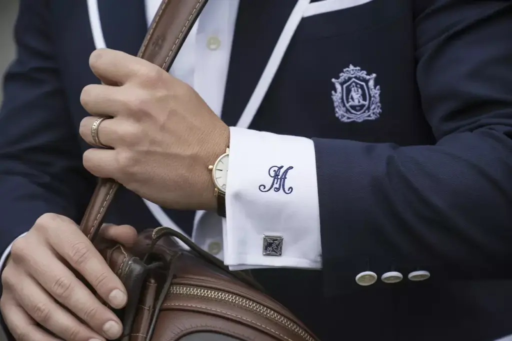 Subtle Monogram Signature Touch Classic Golf Attire