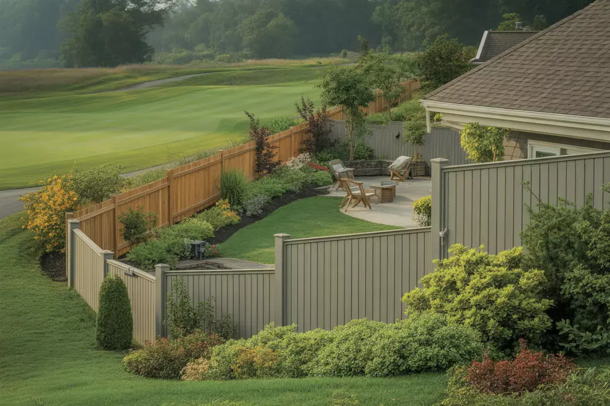 Read more about the article 8 Smart Golf Course Backyard Fence Ideas for Privacy and Style