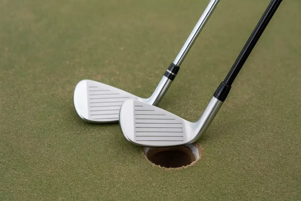 Hybrid And Long Iron Comparison In Deep Rough