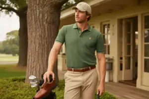 Read more about the article 8 Sharp Men’s Golf Aesthetic Outfits That Command the Fairway