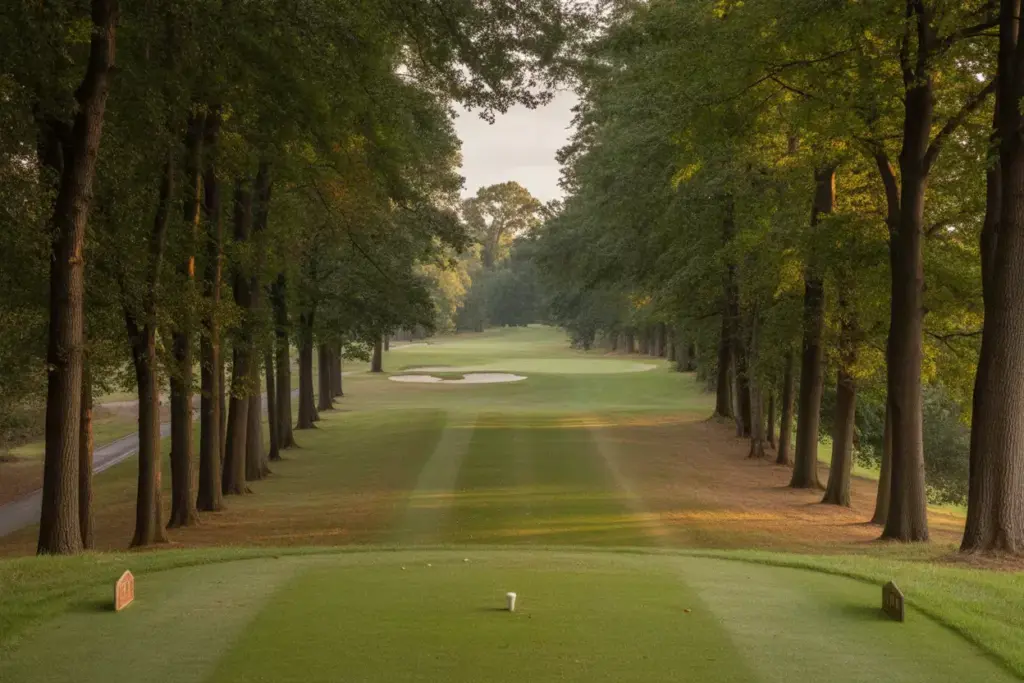 Old Hickory Country Club Classic Tree Lined Fairway Traditional Design