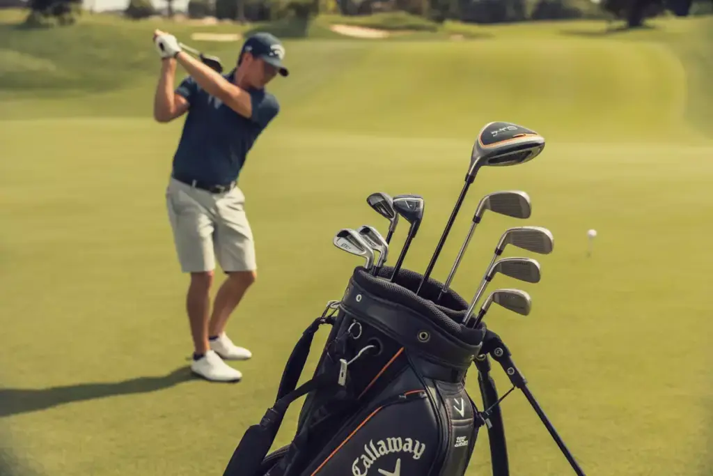 Callaway Mavrik Full Set Golfer Hybrid Shot Fairway Bag