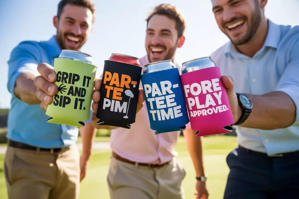 Read more about the article 7 Personalized Golf Bachelor Party Koozies Your Groomsmen Will Love