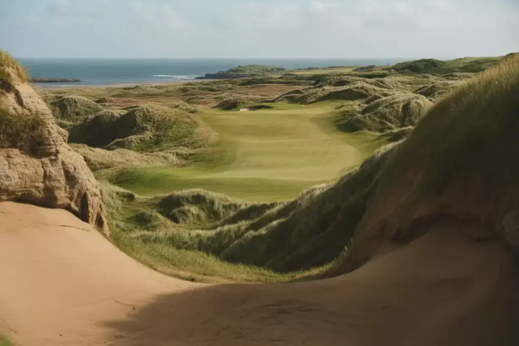 Ballybunion Old Course Natural Dune Corridors Atlantic Coast Links