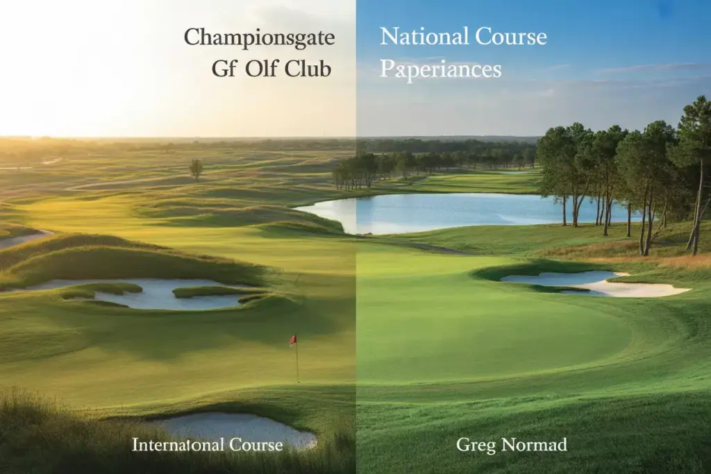 Championsgate Golf Club Links And Parkland Courses Side By Side