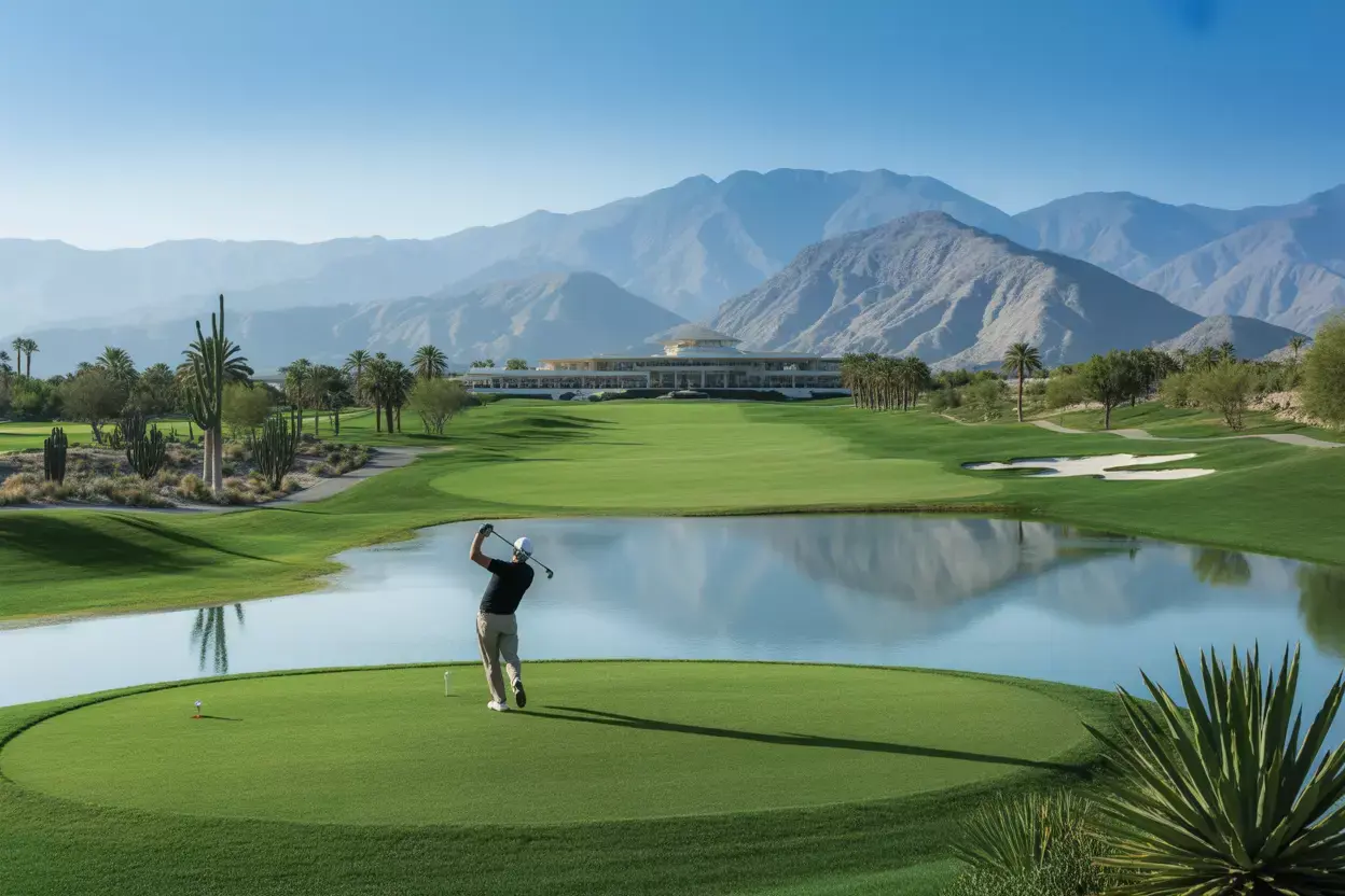Read more about the article 8 Palm Springs Golf Courses With Stunning Mountain Backdrops