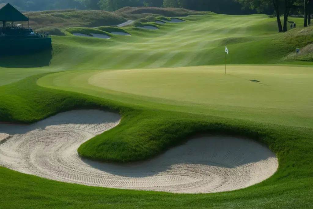 Oakmont Country Club Church Pew Bunkers Fast Green Penal Architecture Detail