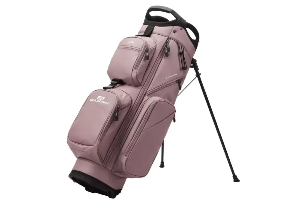 Sun Mountain 2 5 Plus Bag Detail Shot Of Reinforced Stitching