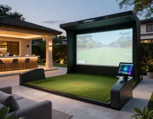 Read more about the article 9 Creative Outdoor Golf Simulator Ideas for Your Backyard