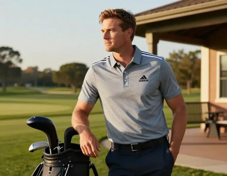 Featured Adidas Ultimate365 Polo At Country Club Transition