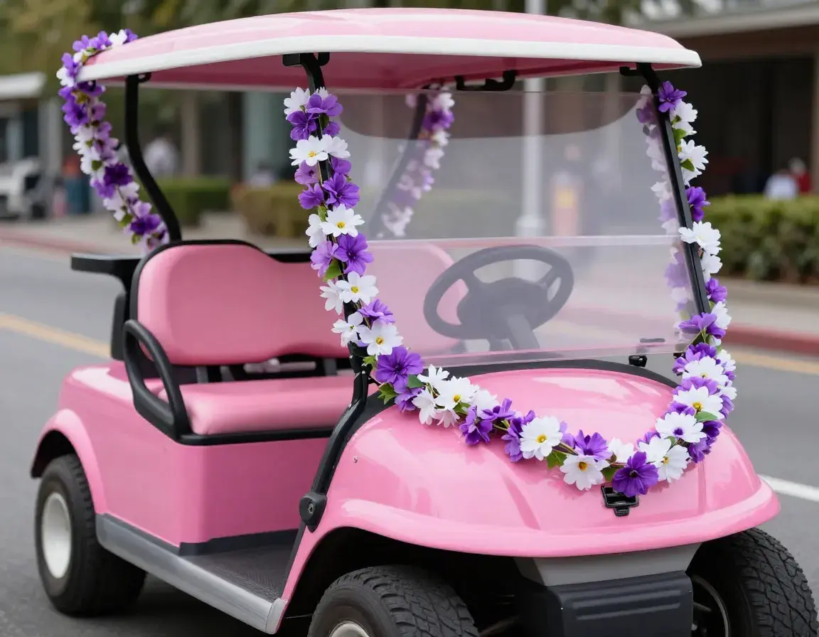 Read more about the article 8 Eye-Catching Ways to Decorate a Hot Pink Golf Cart for Maximum Fun
