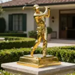 8 Majestic Outdoor Golf Statues to Inspire Your Home Course