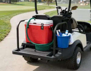 Read more about the article 9 Evolution Golf Cart Accessories for Performance & Style