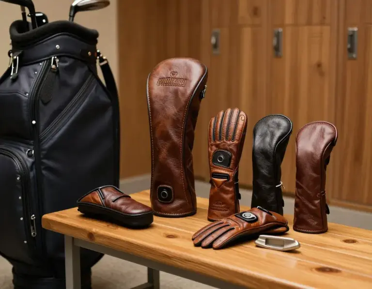 Featured Premium Leather Golf Glove Custom Headcover Golf Bag
