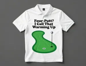 Read more about the article 9 Golf Tee Shirts Funny Enough to Make Your Four-Putt Bearable