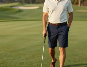 Read more about the article 8 Head-Turning Mens Golf Outfit Ideas to Look Sharp on the Course