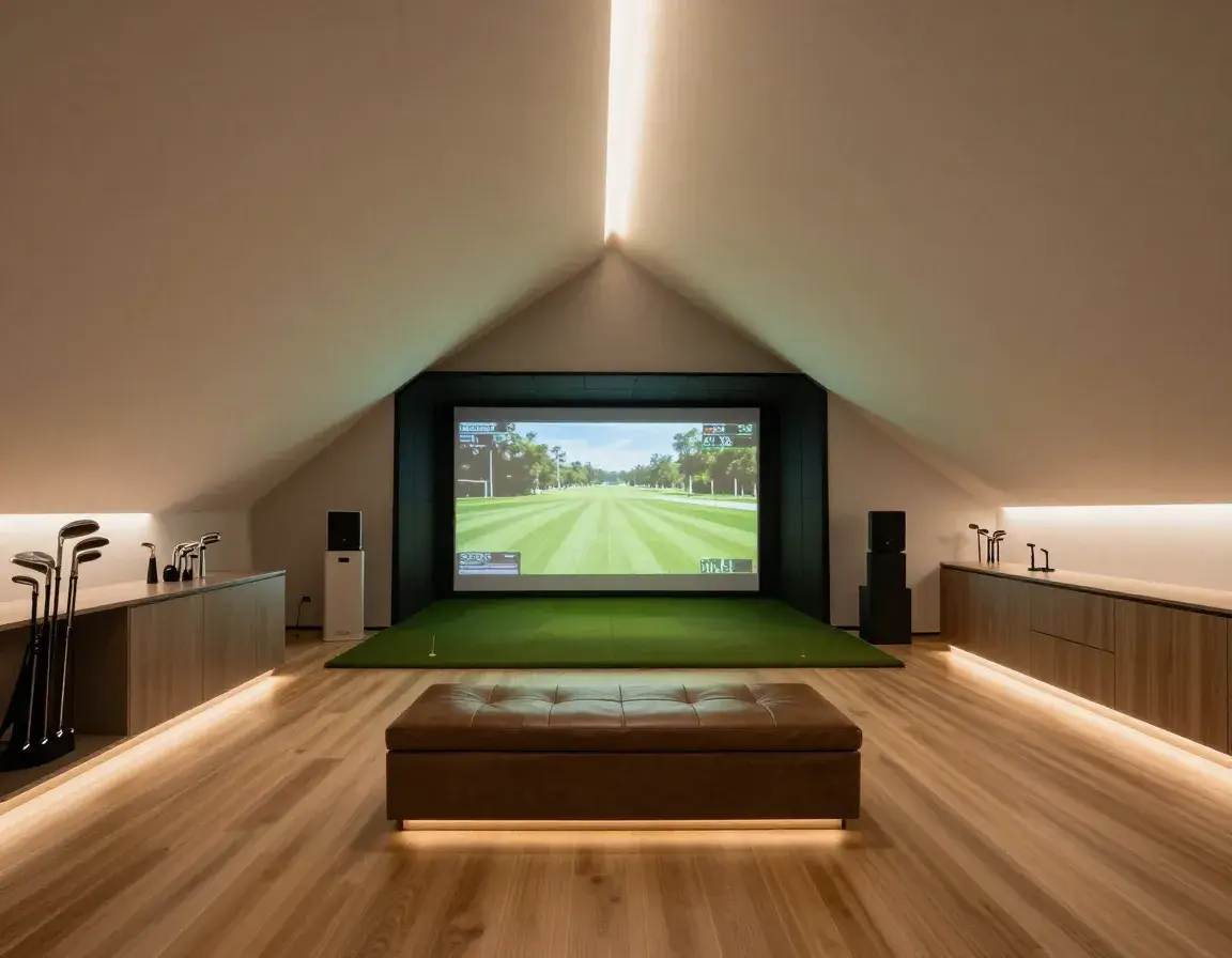 Read more about the article 8 Essential Design Tips for the Perfect Indoor Golf Simulator Room
