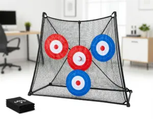 Read more about the article 9 Best Indoor Golf Practice Nets for Safe & Effective Home Drills